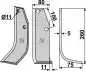 Preview: Fräsmesser 260x80mm, rechts